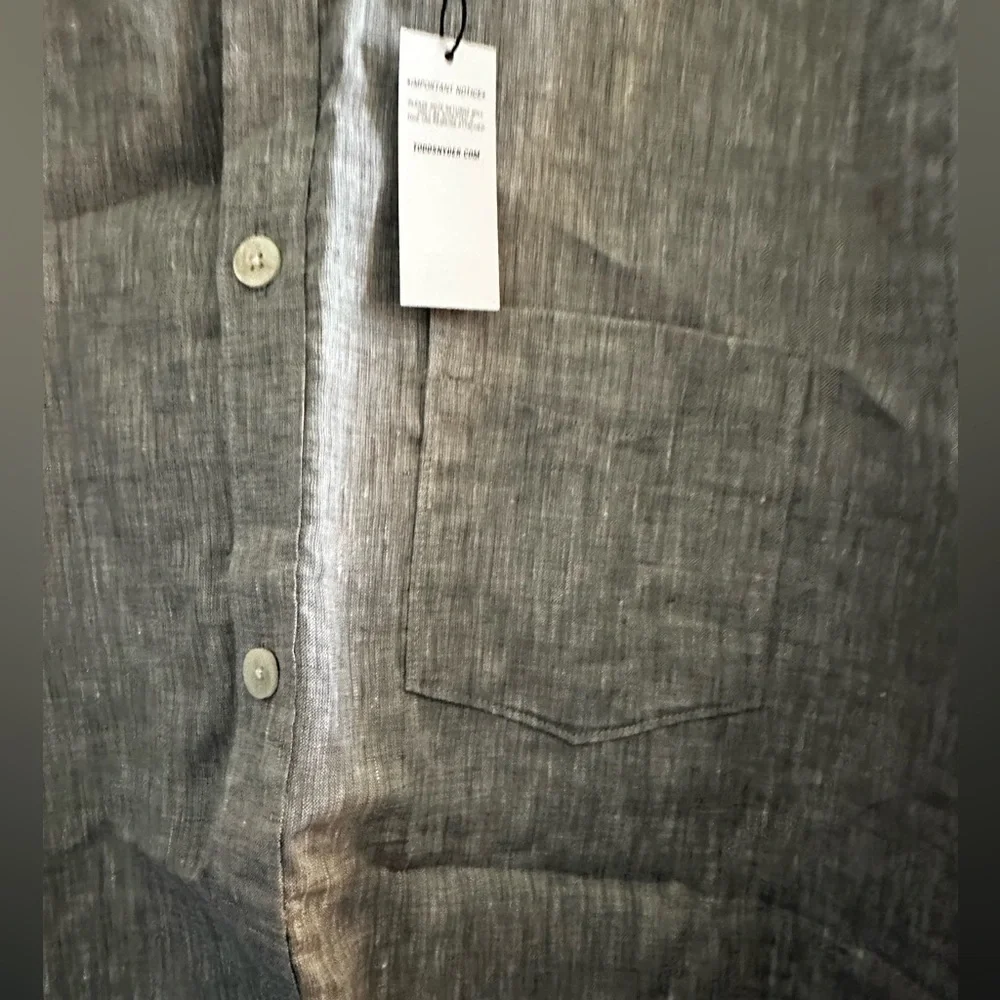 NWT Todd Snyder men’s linen tunic top - Picture 7 of 11
